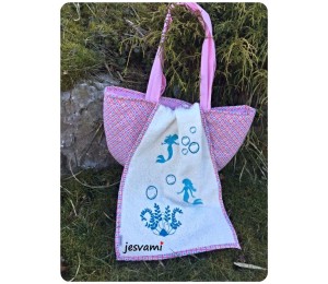 Stickserie - Meerjungfrau Silhouetten